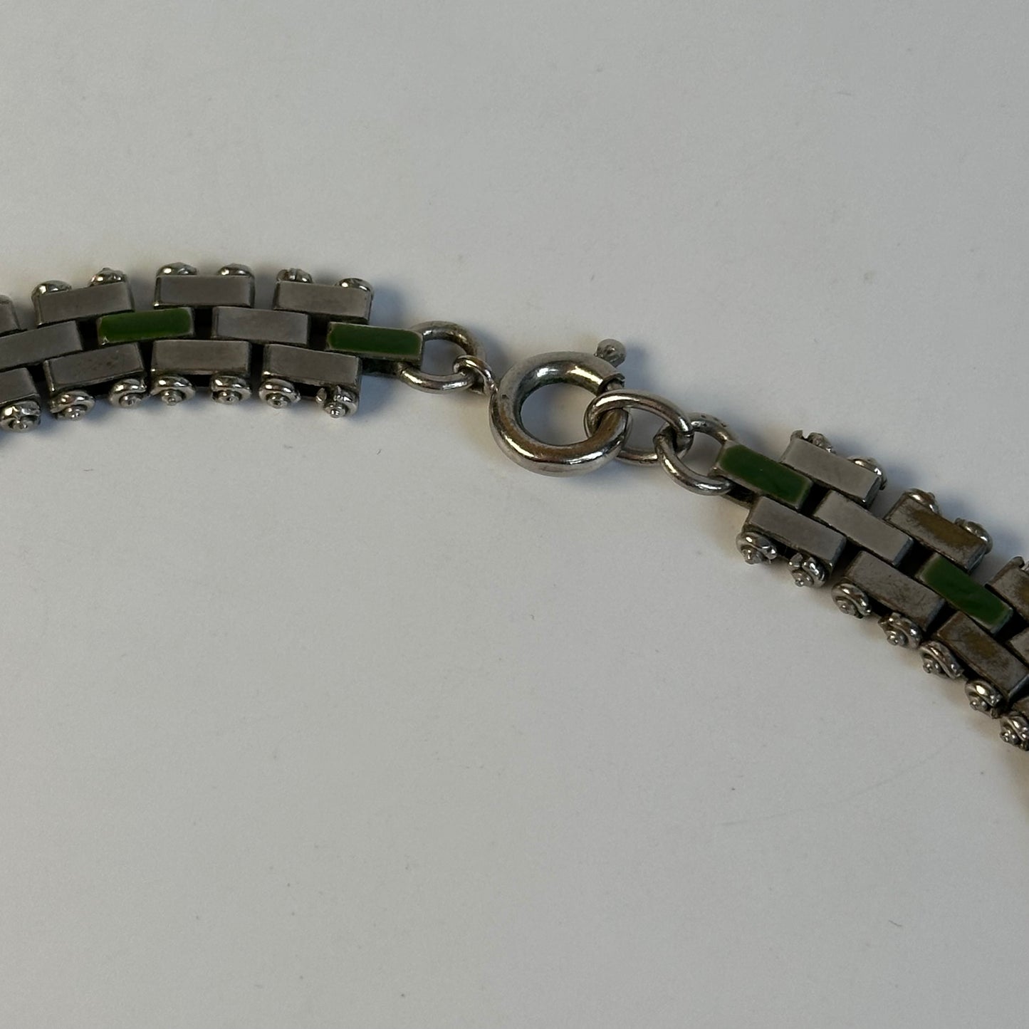 Vintage Jakob Bengel Brickwork Necklace