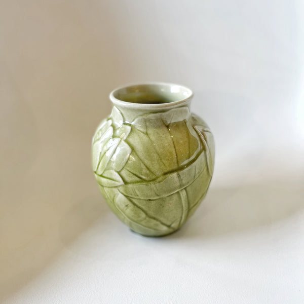 Vintage Rookwood Water Lily Ceramic Vase