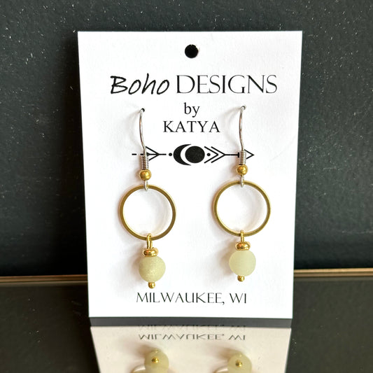 Boho Designs by Katya Earrings #26 Amazonite