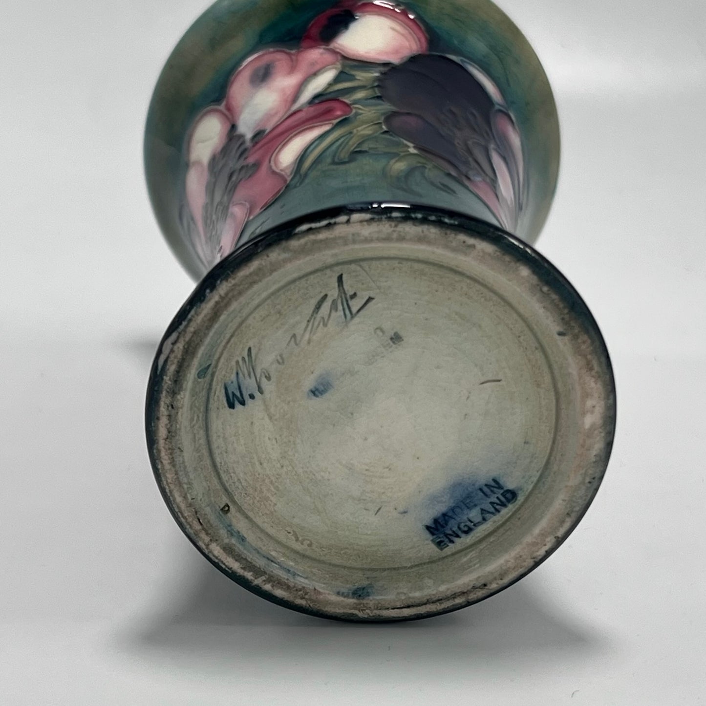 Vintage William Moorcroft Anemone Vase