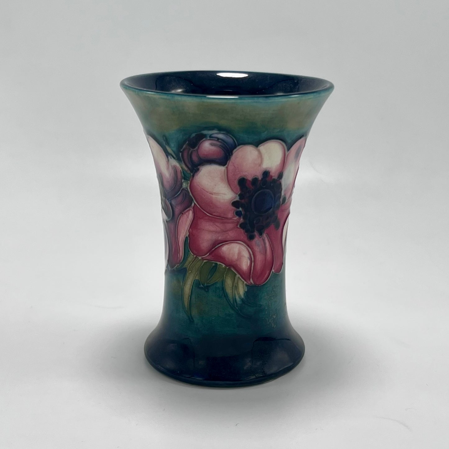 Vintage William Moorcroft Anemone Vase