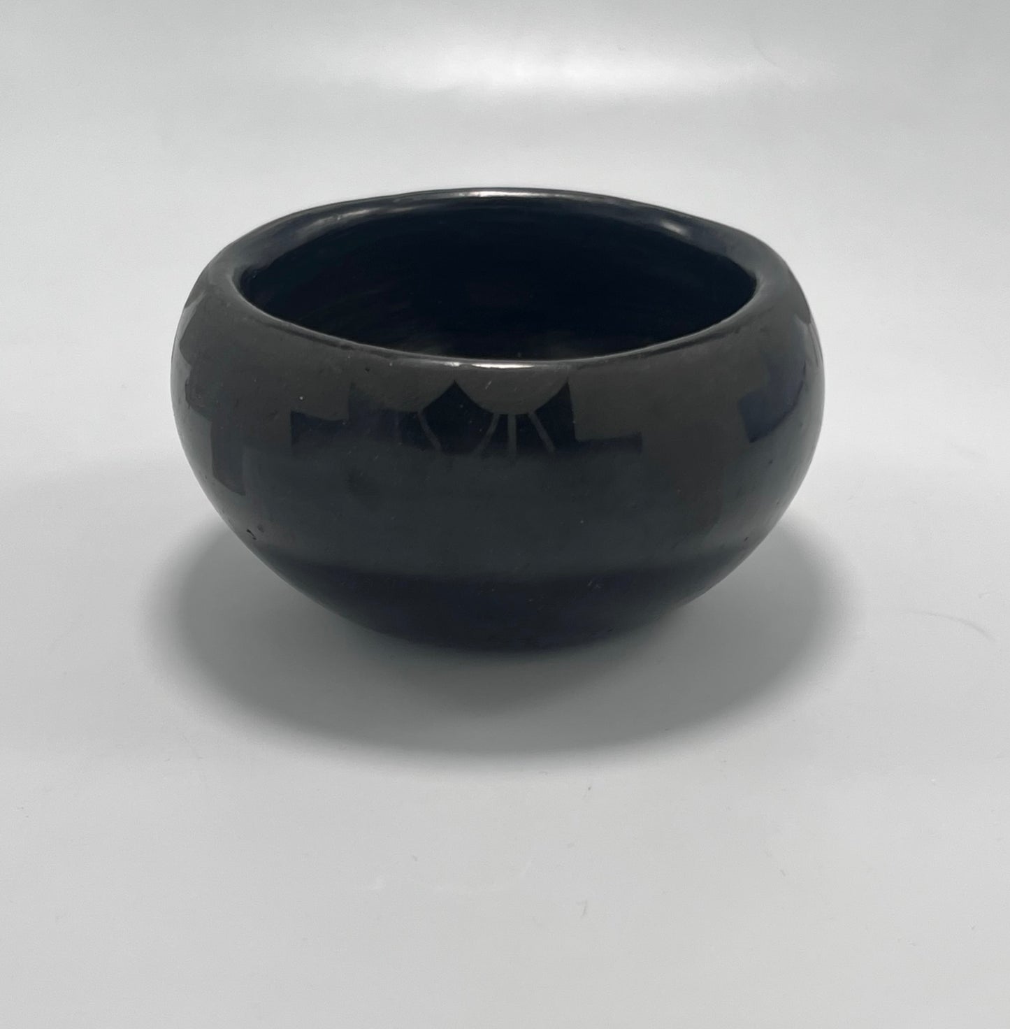 Vintage San Ildefonso Blackware Bowl