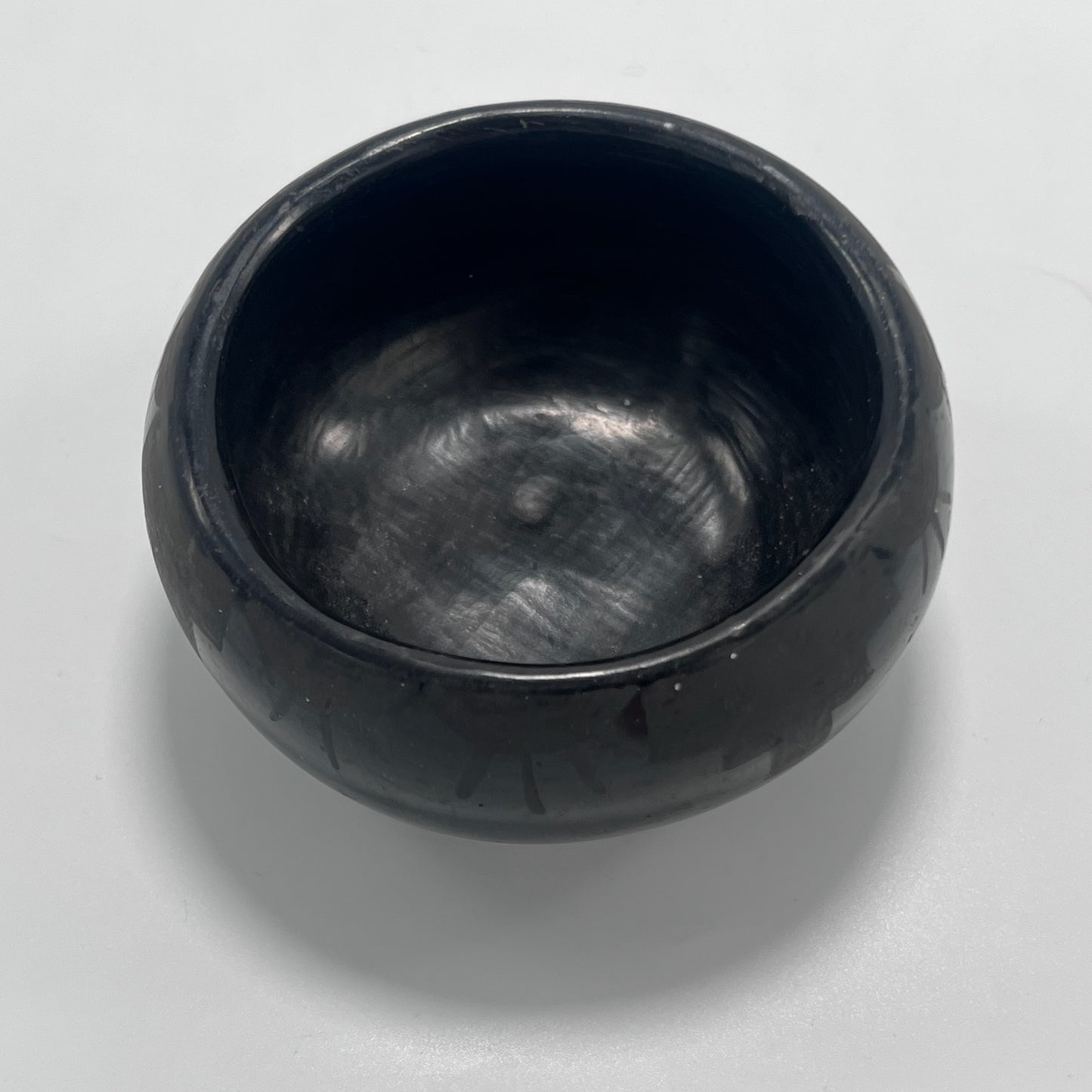 Vintage San Ildefonso Blackware Bowl