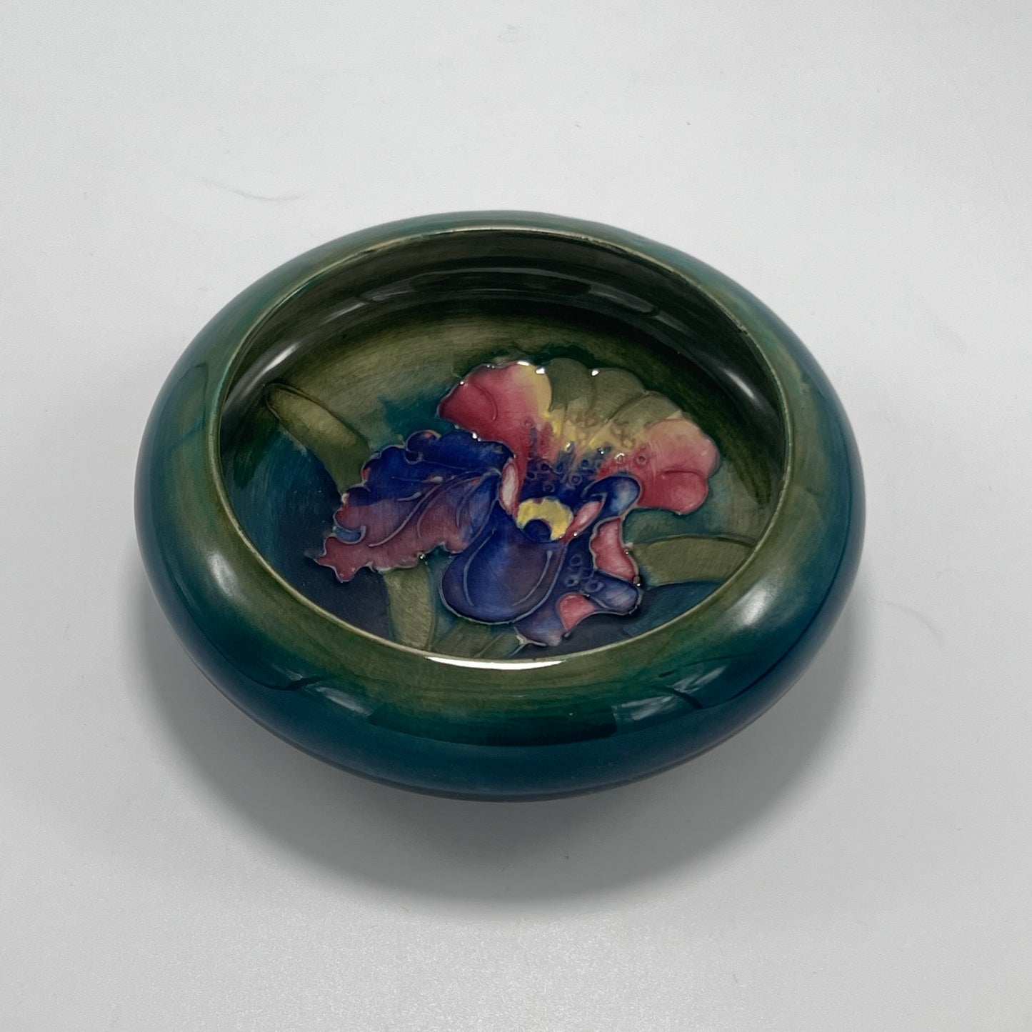 Vintage William Moorcroft Orchid Bowl