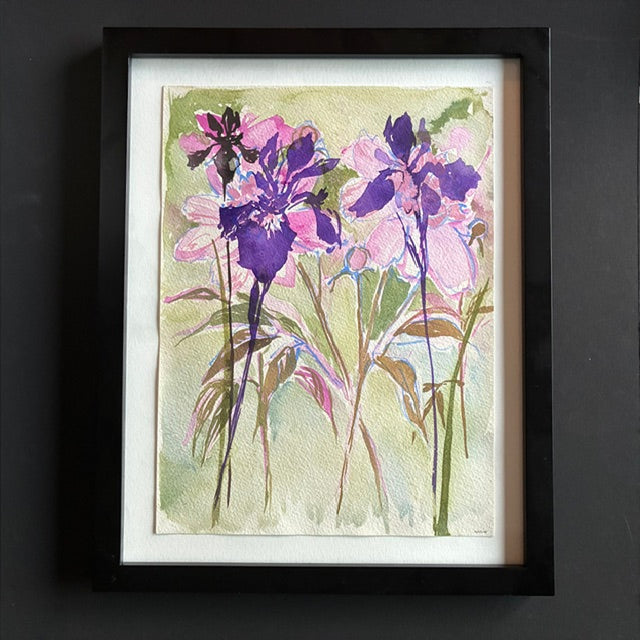 Mike Kasun "purple flags & peonies"