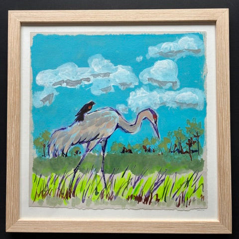 Mike Kasun "hitching a ride"