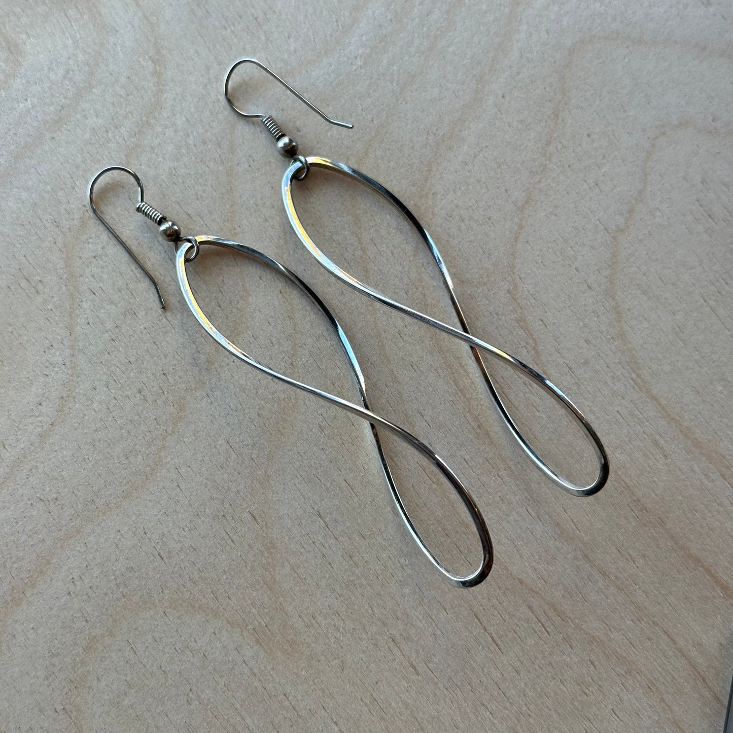Sterling Silver Infinity Earrings