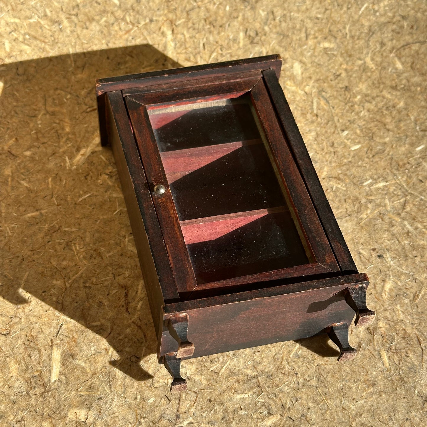 Vintage Mini Curio Cabinet