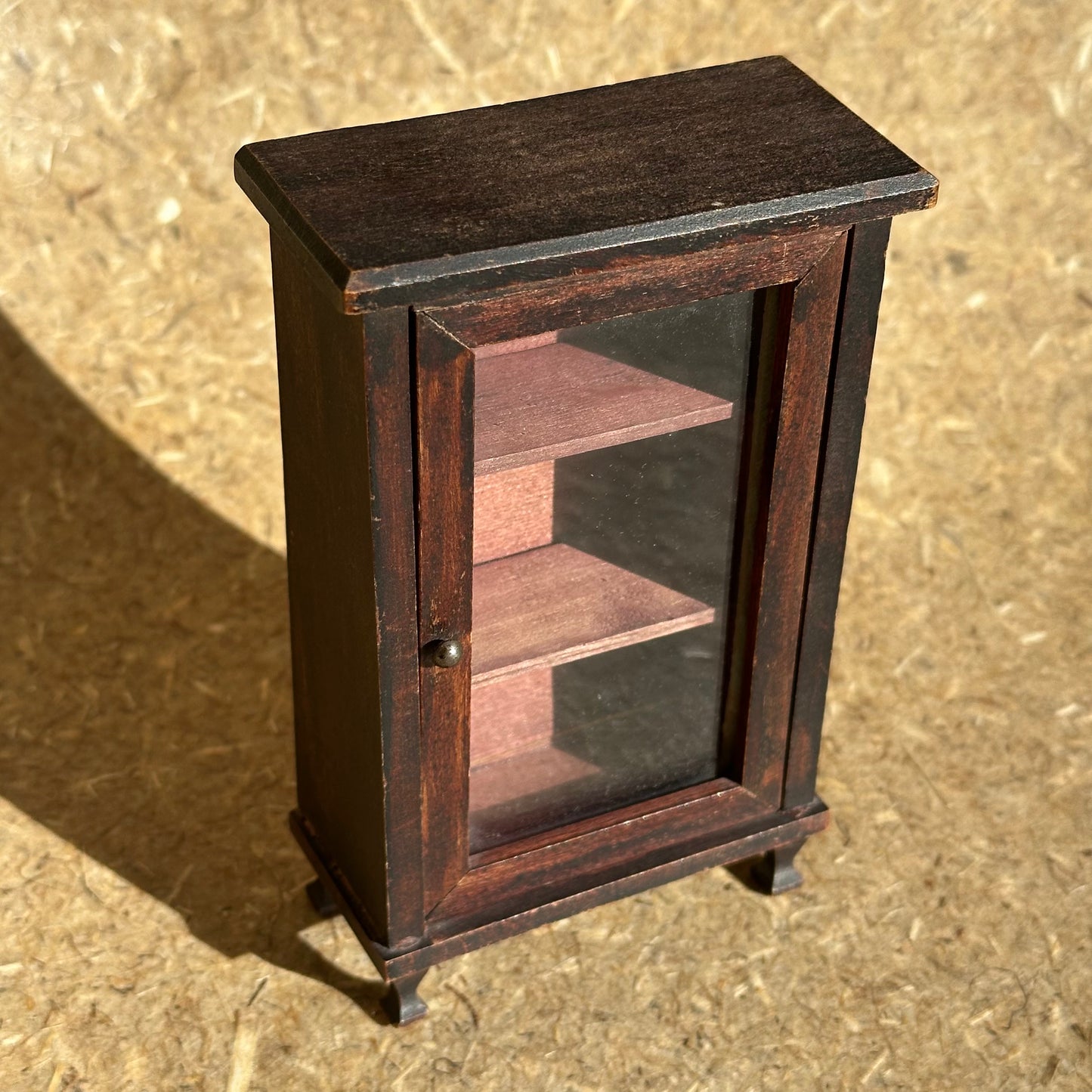 Vintage Mini Curio Cabinet