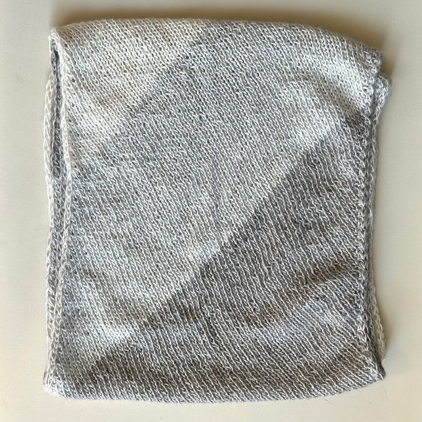 Percy Knits Diagonal Ombre Cowl Scarf