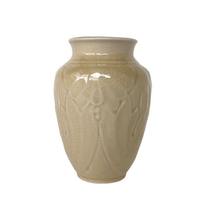 Vintage 1946 Rookwood Pottery Creamy Yellow Vase