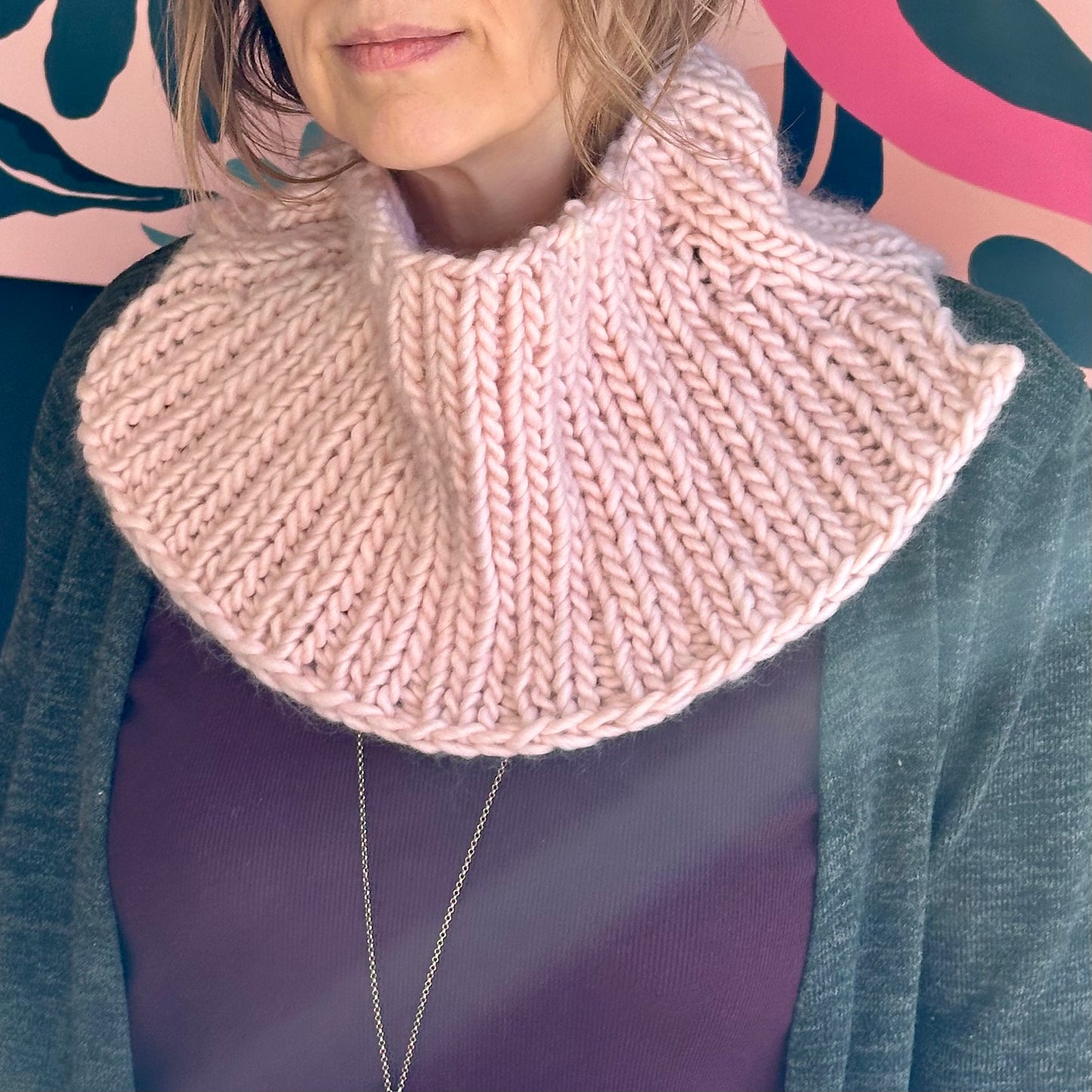 Percy Knits Merino Wool Cowl