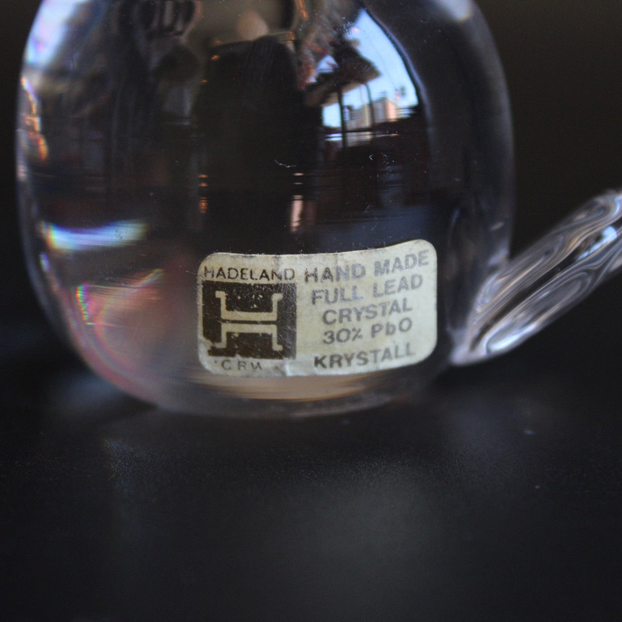 Vintage Hadeland Norwegian Crystal Birds