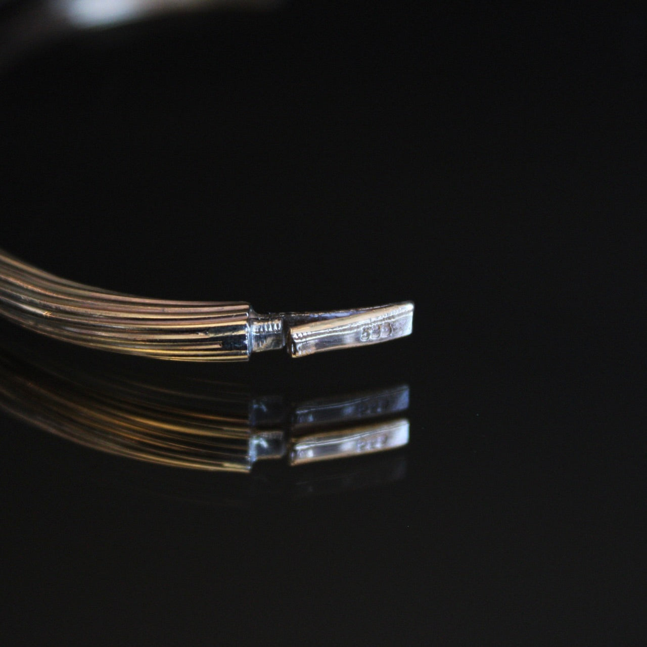 Vintage 14k Gold Twist Bracelet