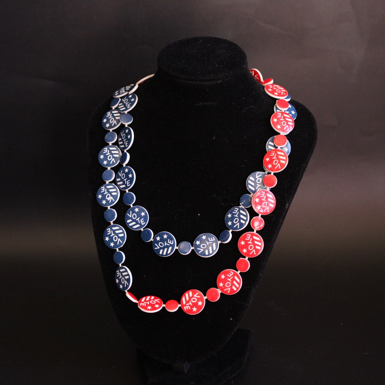 Vintage Vote Necklace