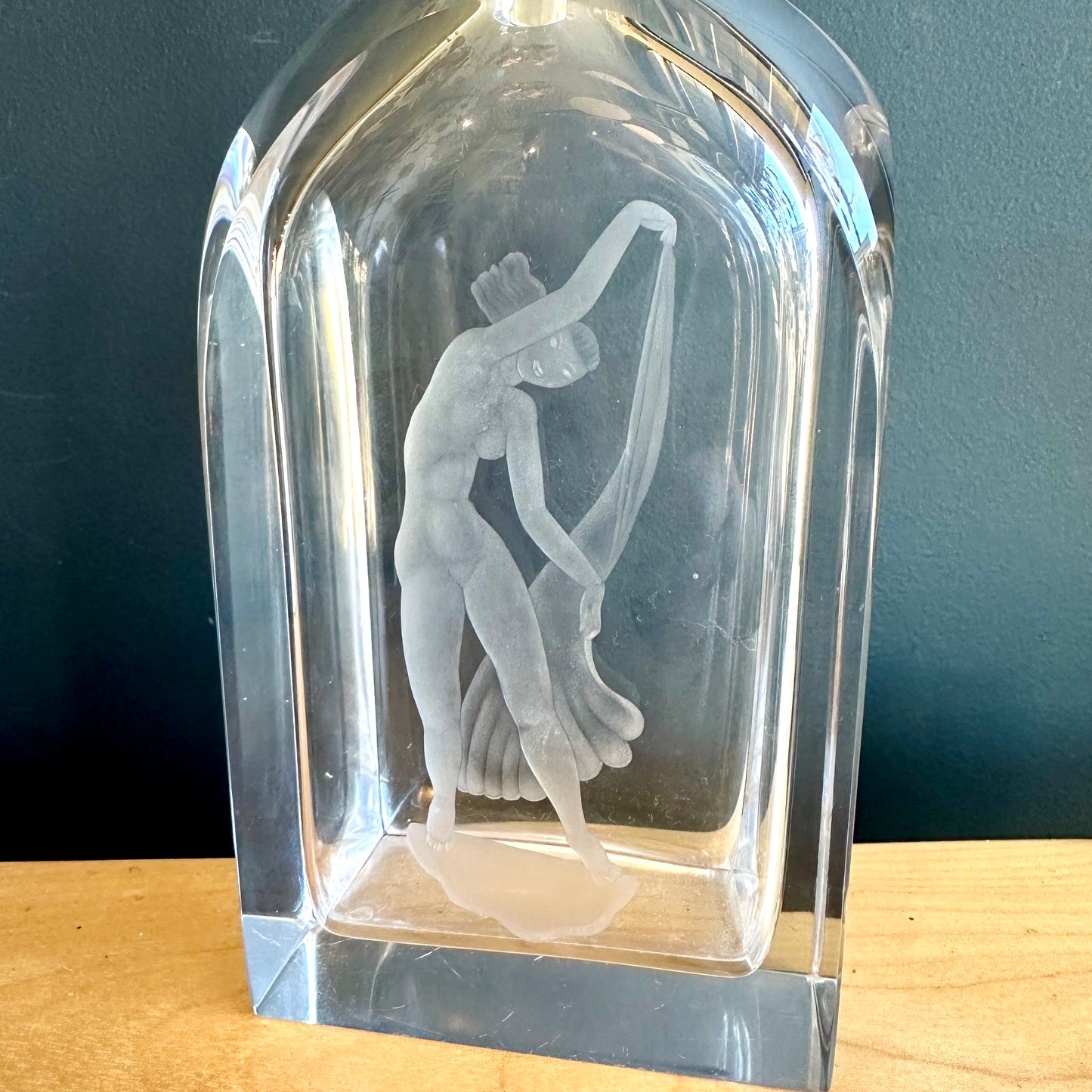 Vintage Orrofors Dancer Decanter