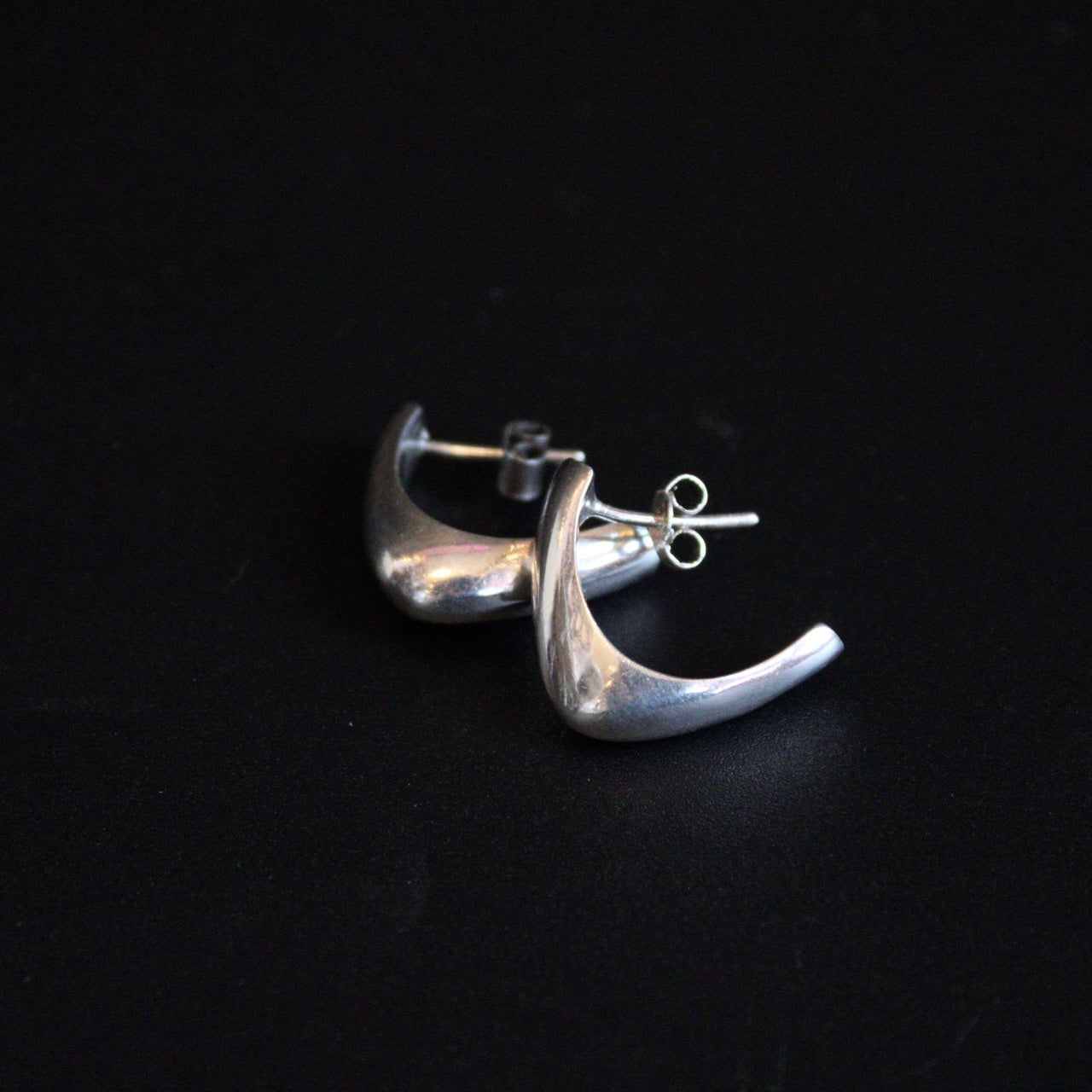 Vintage Mexican Silver Earrings