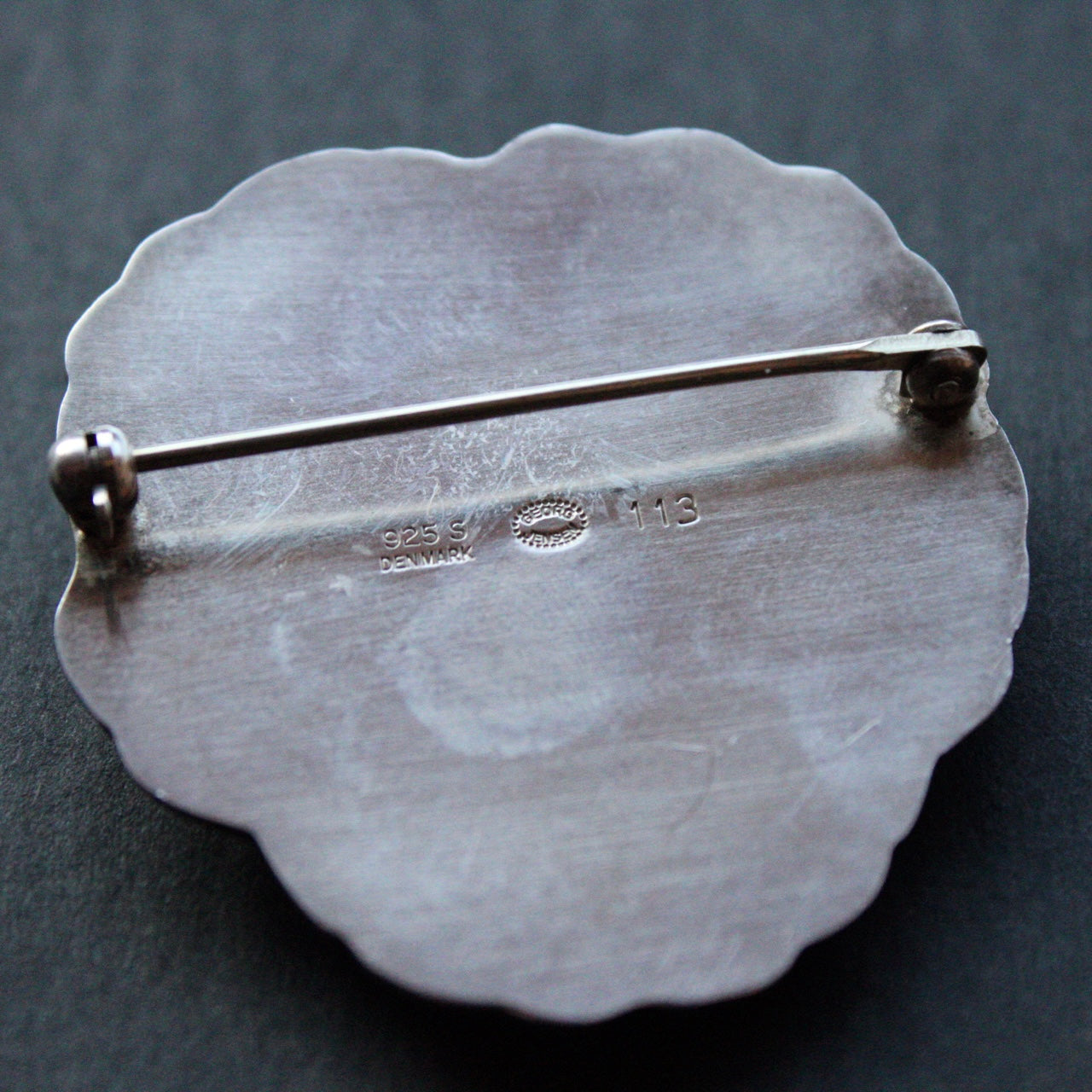 Vintage Georg Jensen Pansy Brooch #113