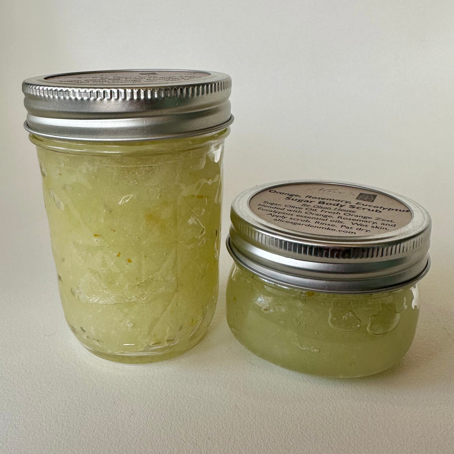 Alice's Garden Orange, Rosemary, Eucalyptus Body Scrub