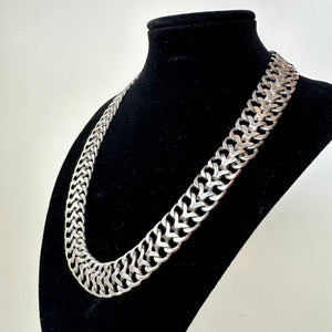Vintage Mexican Silver Necklace (3)