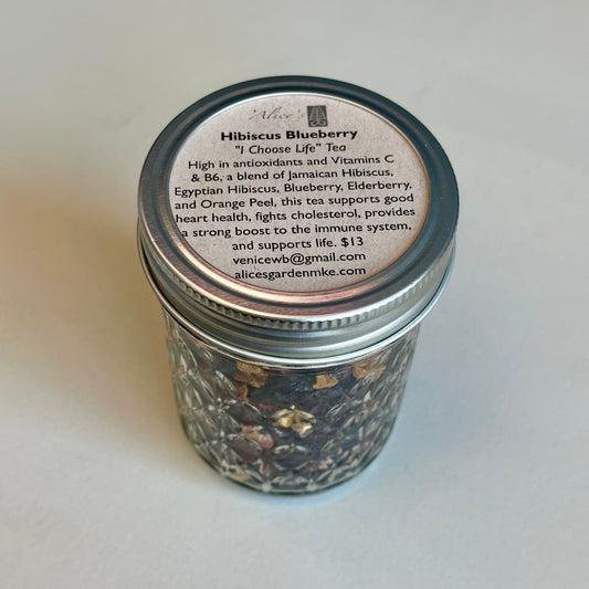 Alice's Garden Hibiscus Blueberry "I Choose Life" tea