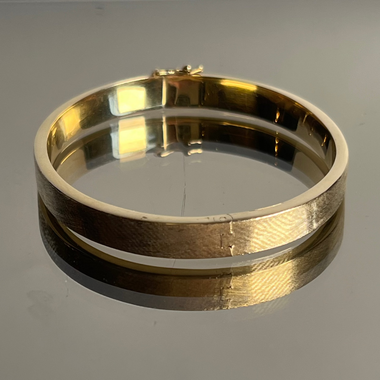 Vintage Gold Etched Bracelet