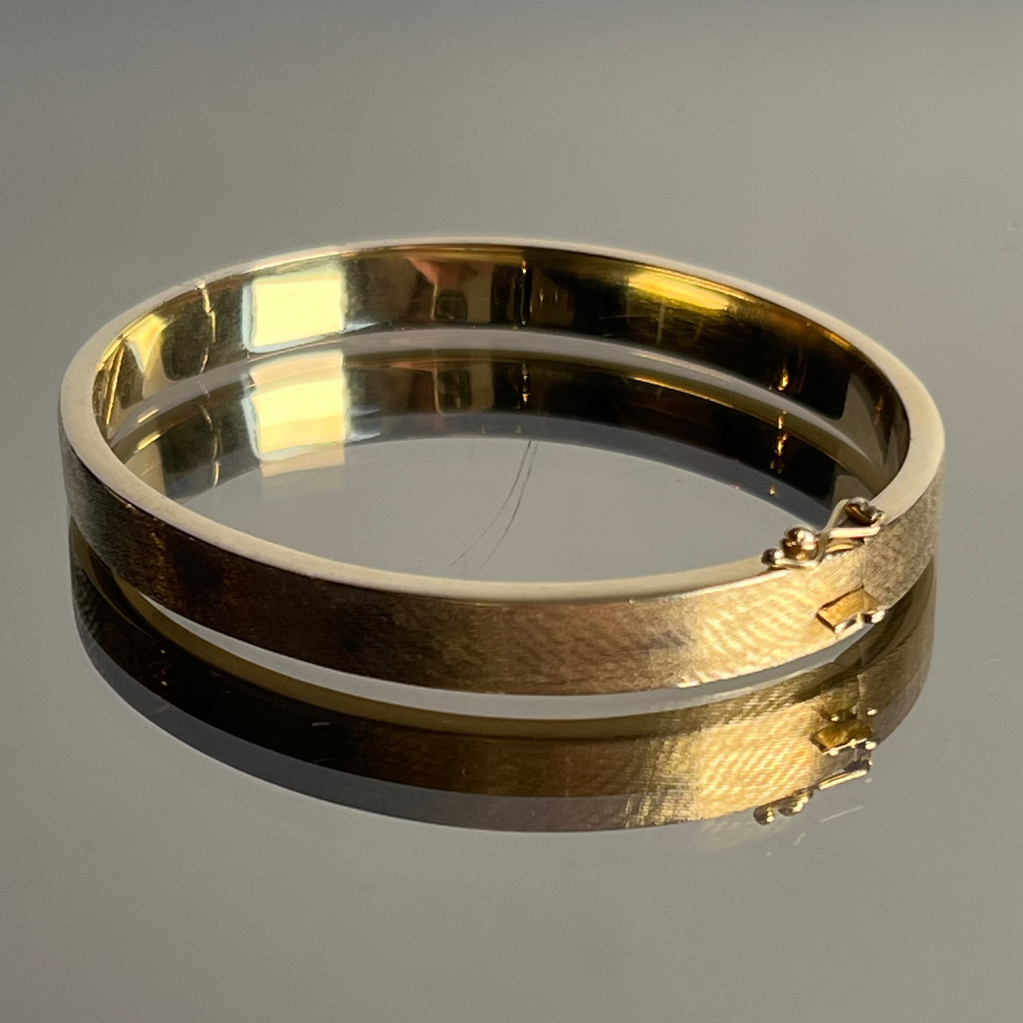 Vintage Gold Etched Bracelet