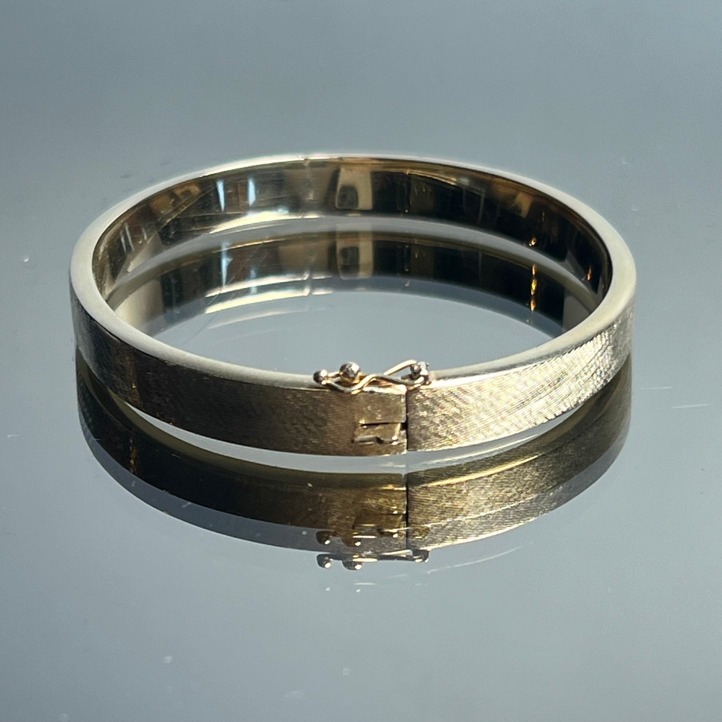 Vintage Gold Etched Bracelet