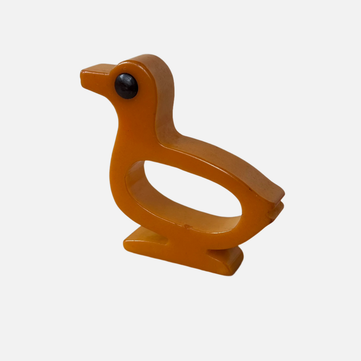 Vintage Catalin (Bakelite) Duck Napkin Ring