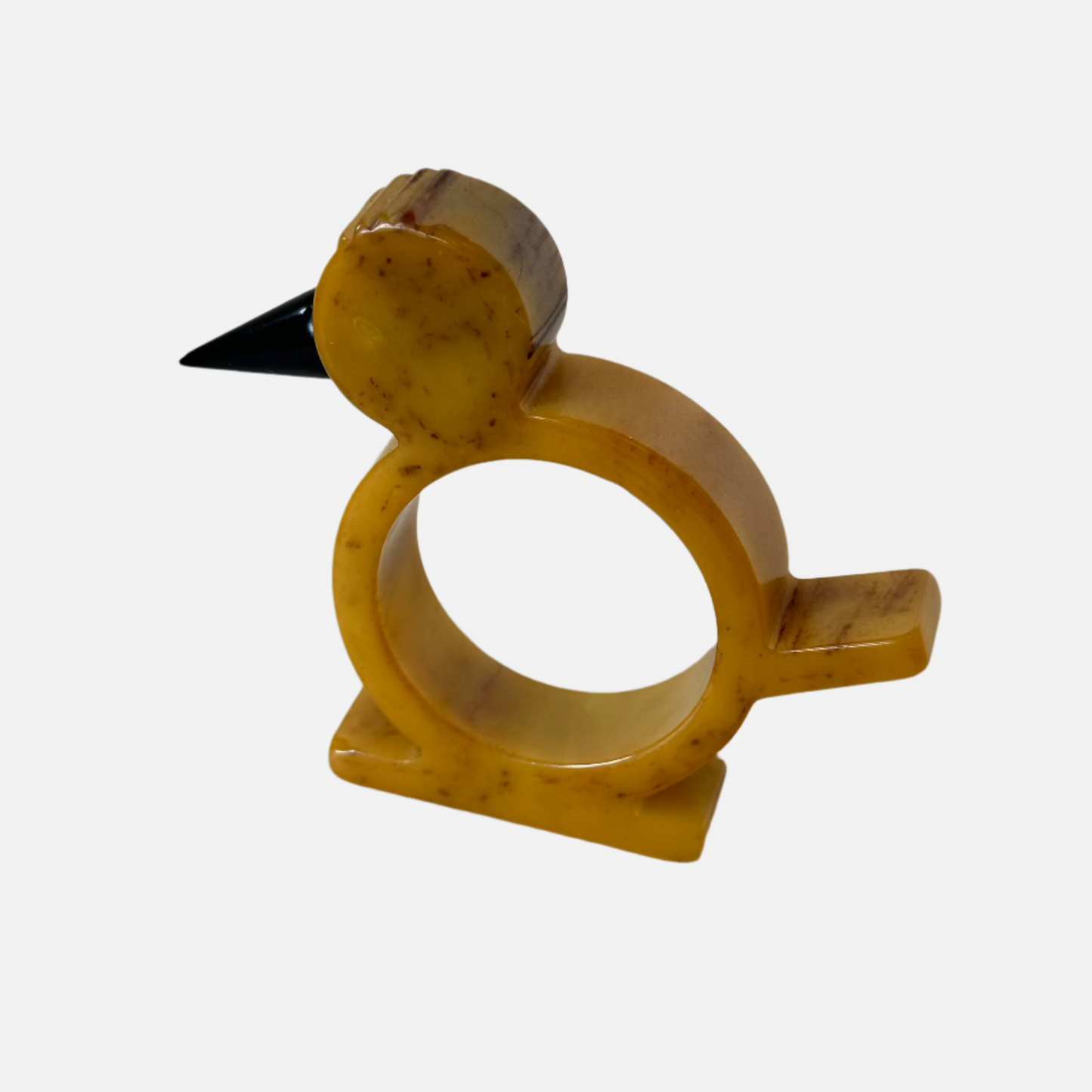 Vintage Catalin (Bakelite) Bird Napkin Ring