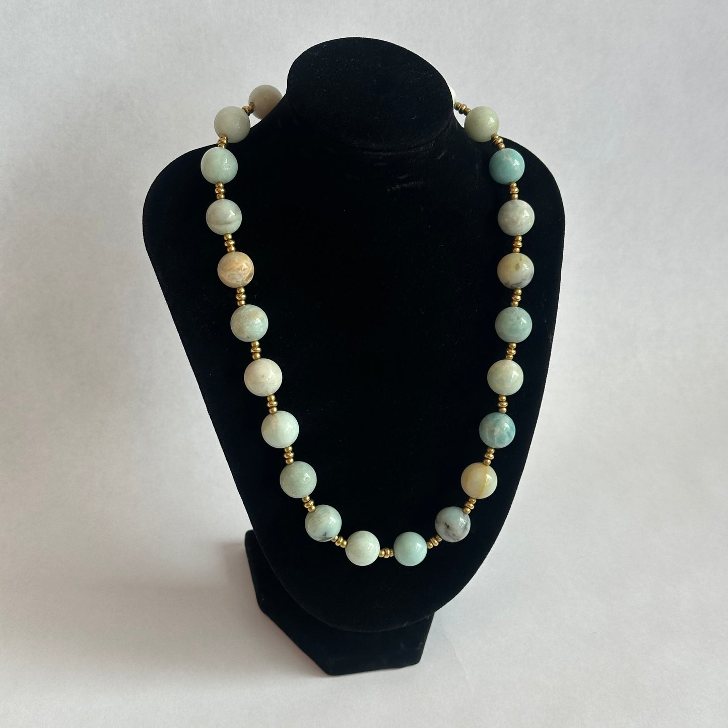Boho Designs by Katya Amazonite Necklace Collection for Olson House