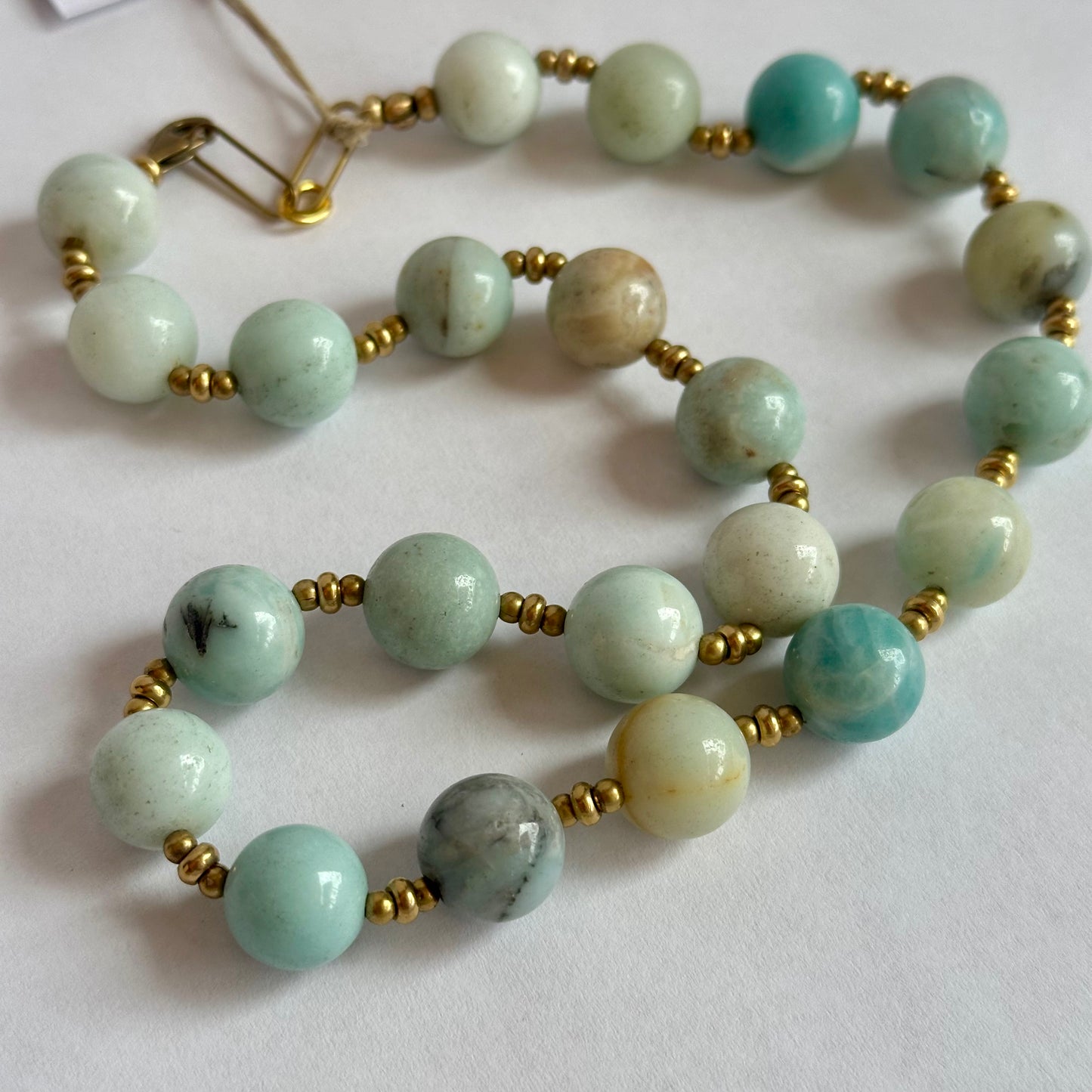 Boho Designs by Katya Amazonite Necklace Collection for Olson House