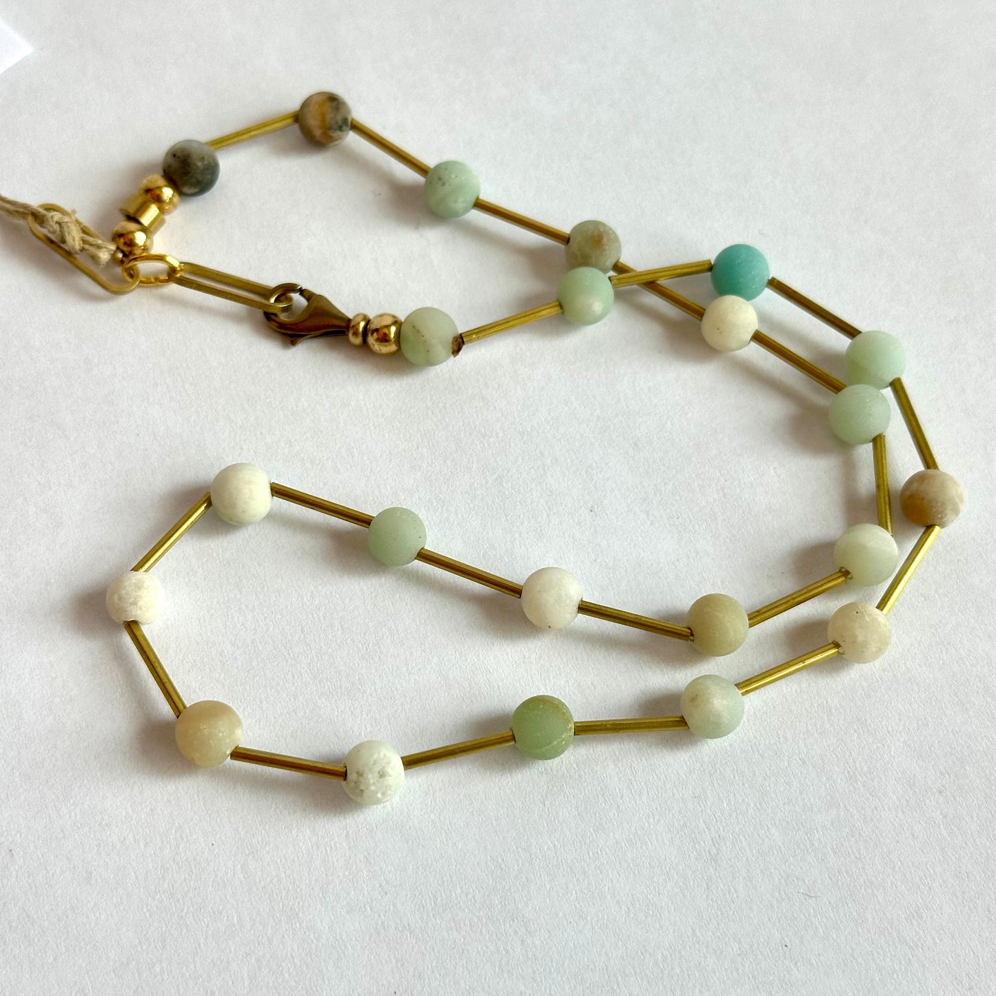 Boho Designs by Katya Amazonite Necklace Collection for Olson House