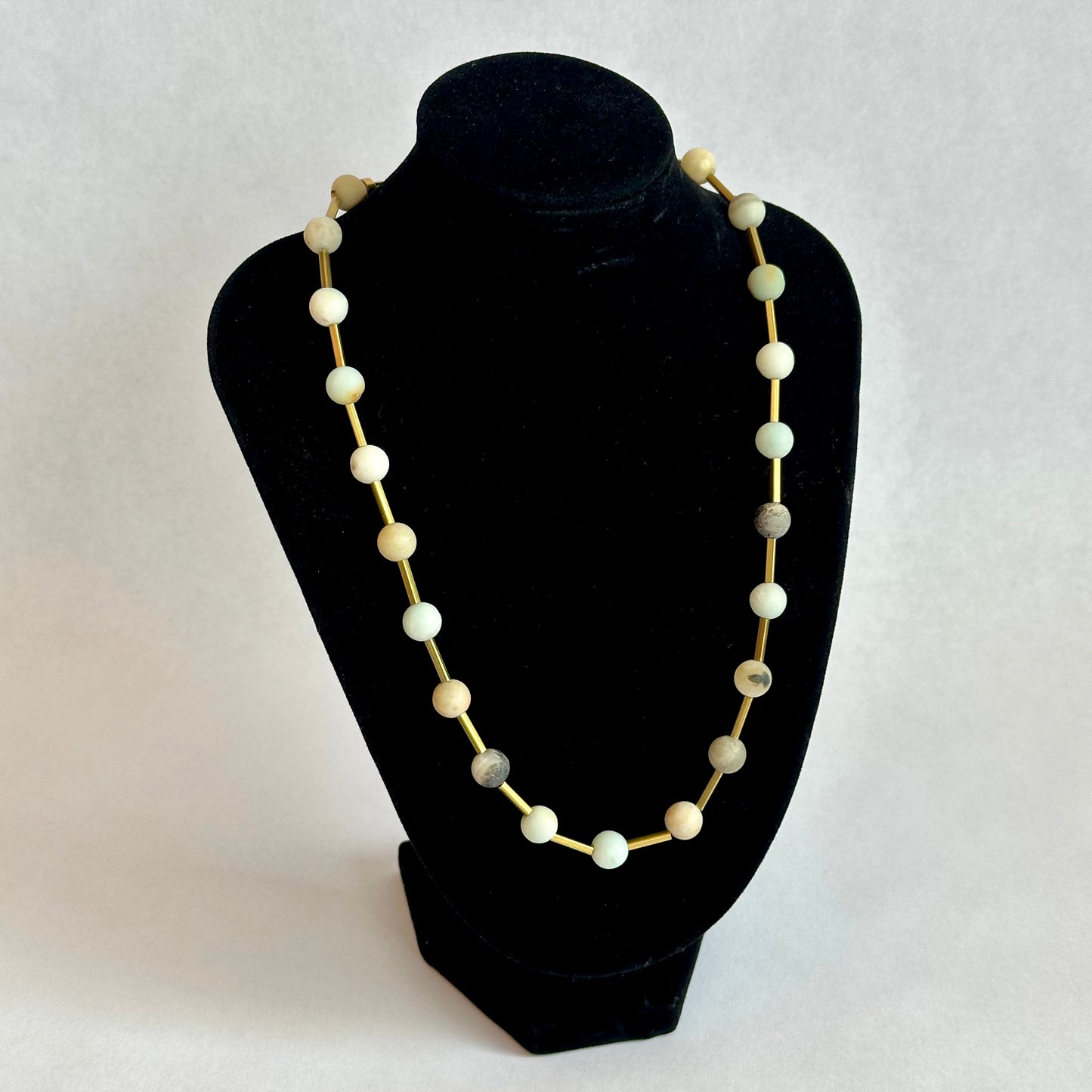 Boho Designs by Katya Amazonite Necklace Collection for Olson House