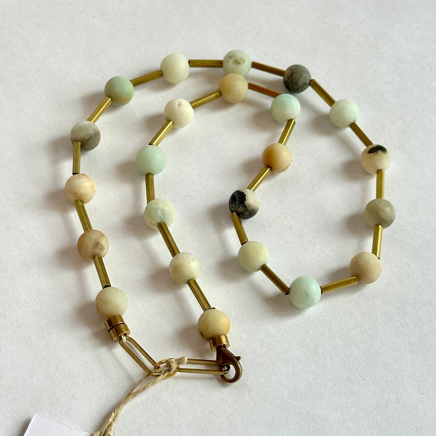 Boho Designs by Katya Amazonite Necklace Collection for Olson House