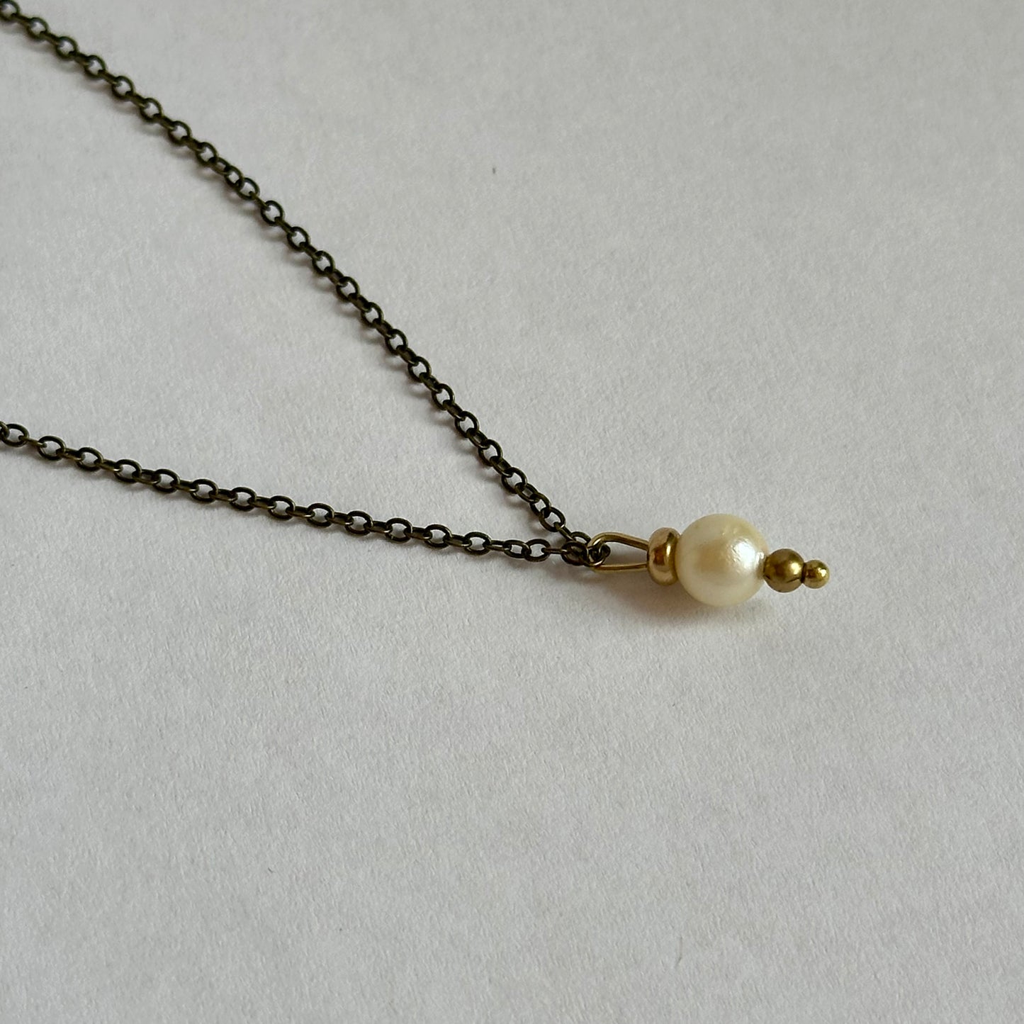 Boho Designs by Katya Necklace #1 Genuine Pearl