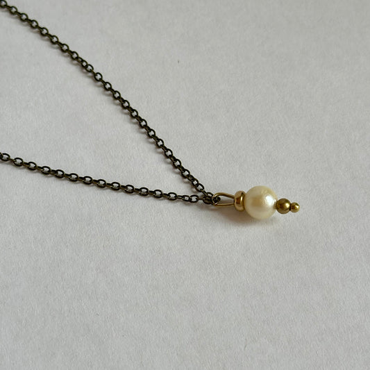 Boho Designs by Katya Necklace #1 Genuine Pearl