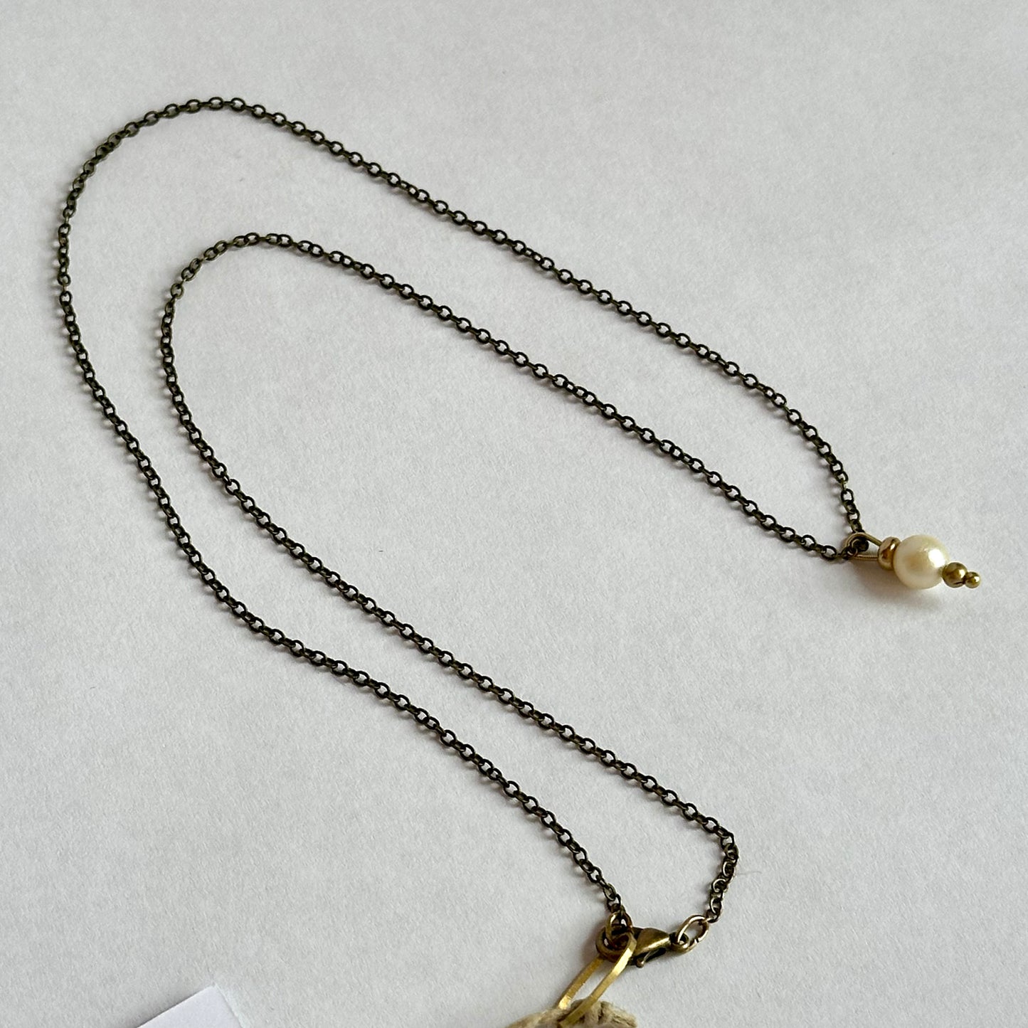 Boho Designs by Katya Necklace #1 Genuine Pearl