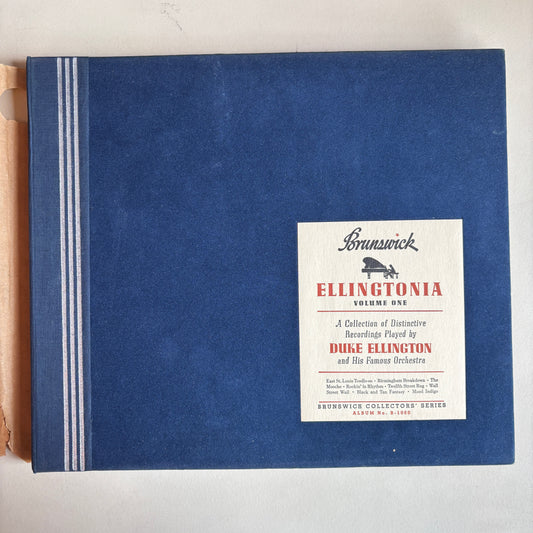 Vintage Ellingtonia Volume 1 78 RPM Album Set