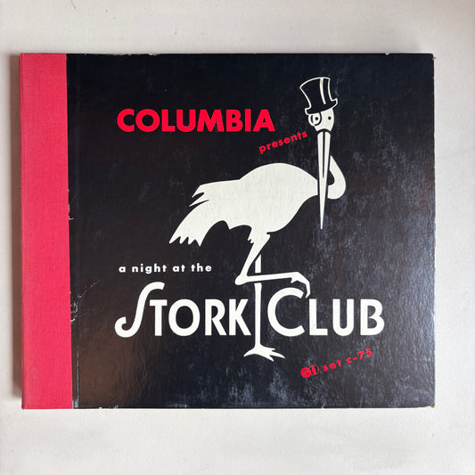 Vintage Columbia Records "A Night at the Stork Club" 78 RPM Album Set