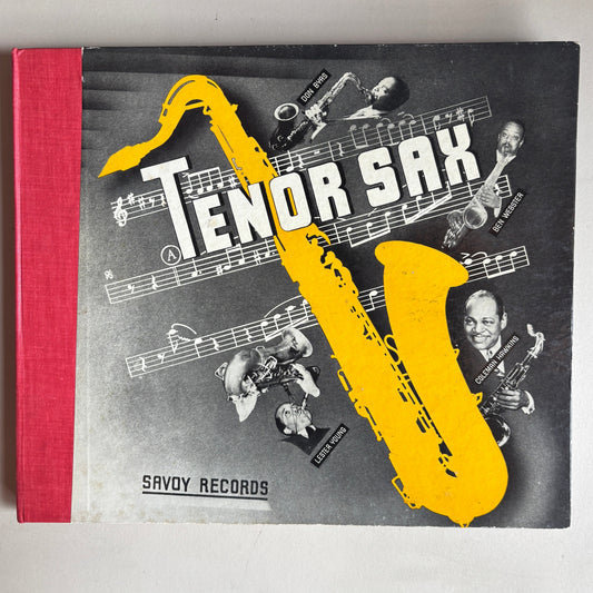 Vintage Savoy Records Tenor Sax #2 78 RPM Album Set