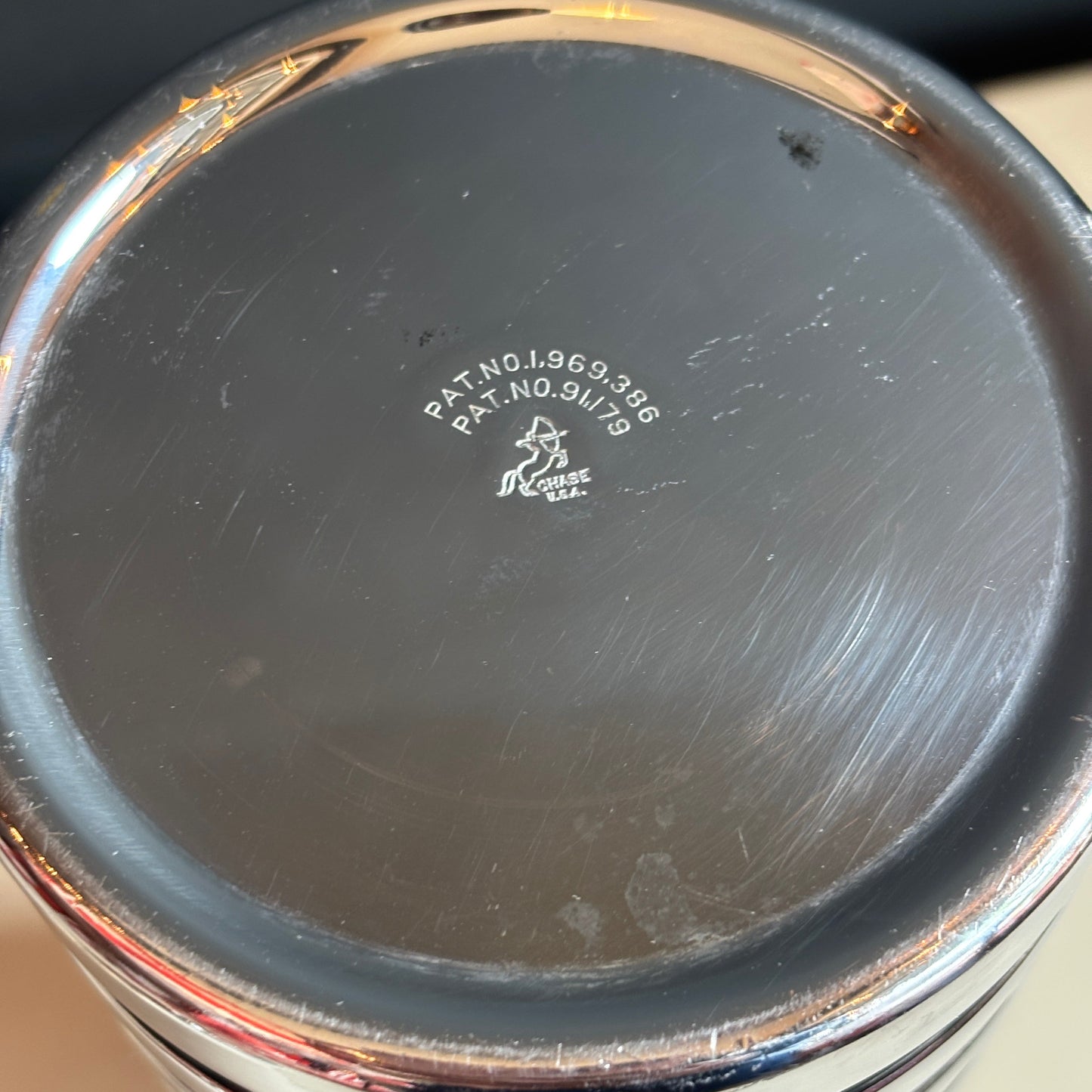 Vintage Chase Chrome 1930's Art Deco Cocktail Shaker