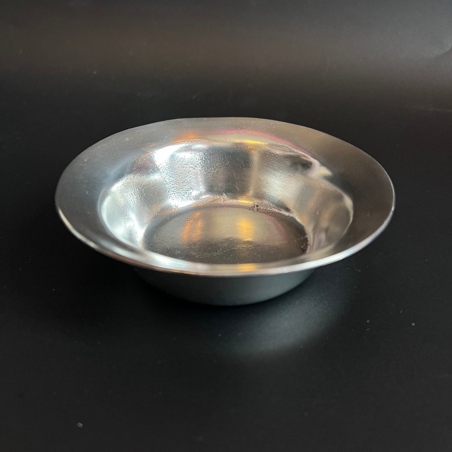 Vintage Askvoll Stopt Tinn Pewter Bowl