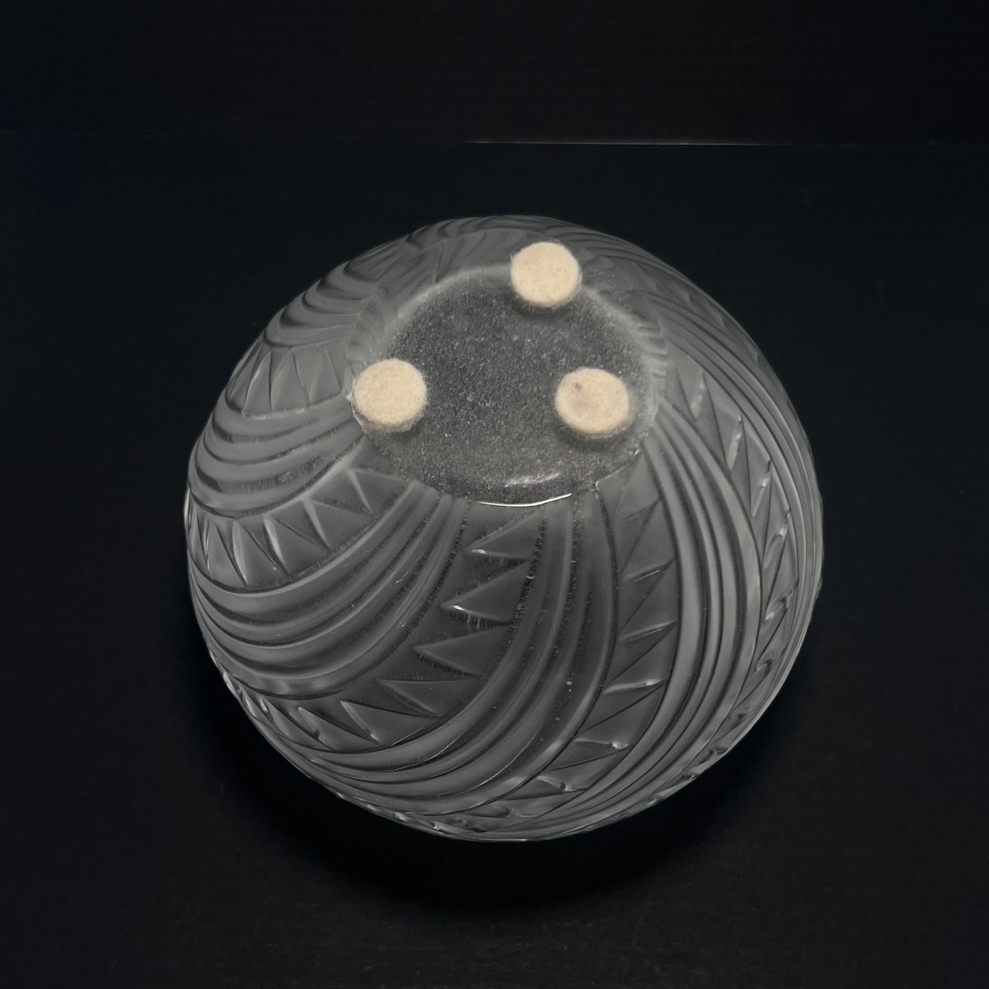 Lalique Crystal "Zagora" Vase