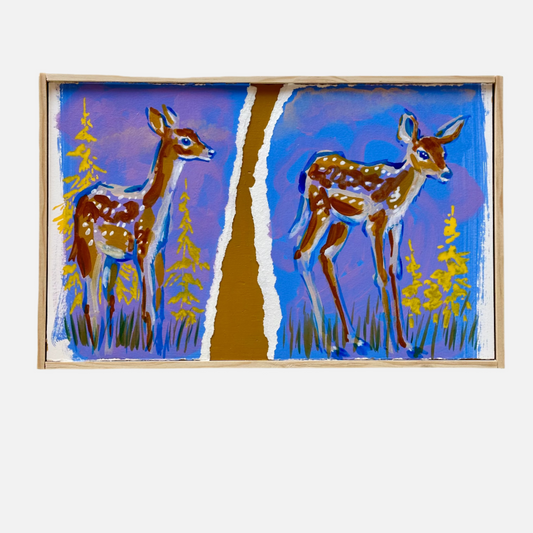 Mike Kasun "Fawn & Tamarack"