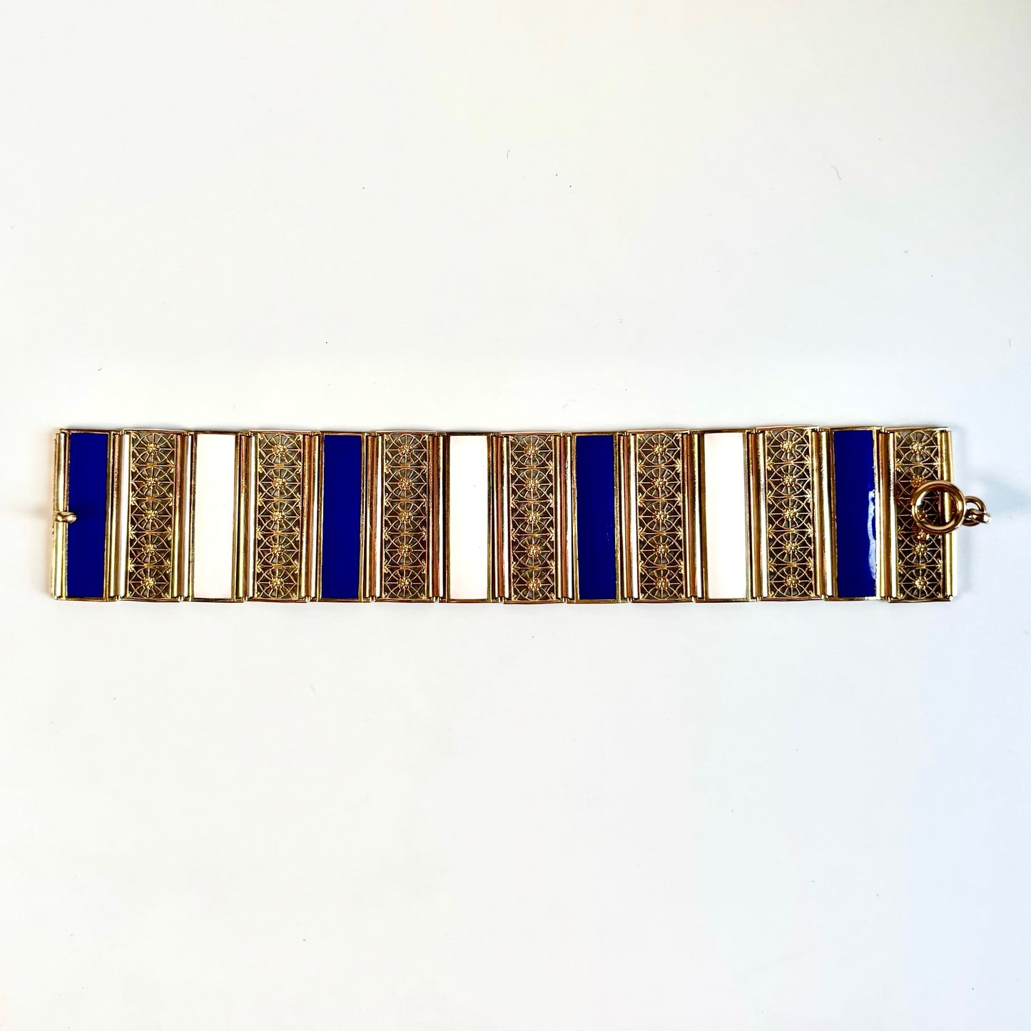 Vintage German Enamel Bracelet