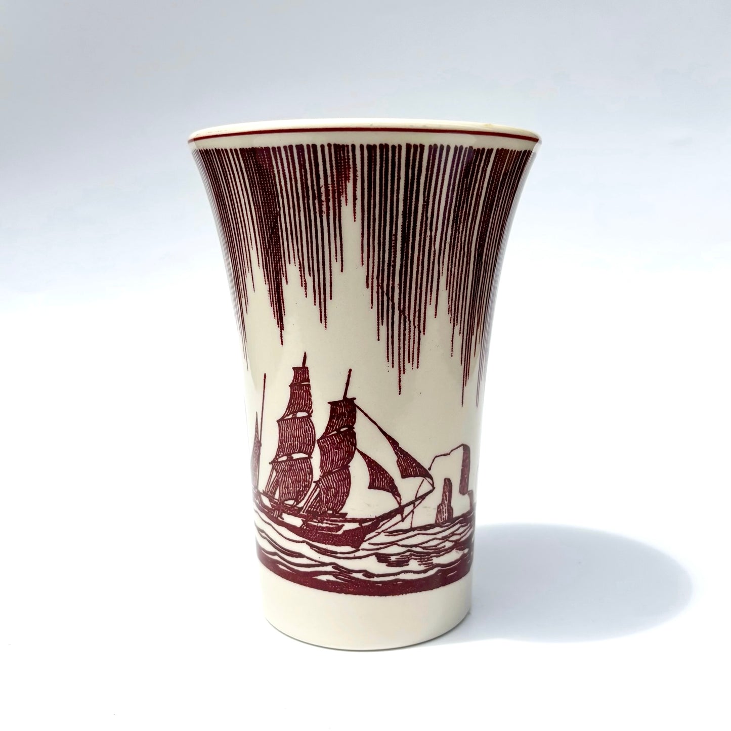 Vintage Rockwell Kent 1930's Moby Dick Tumbler