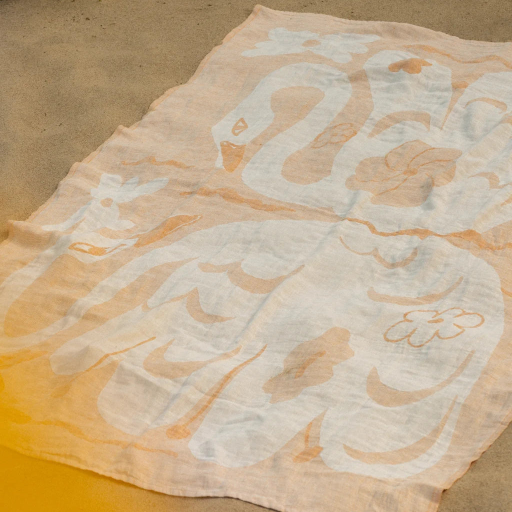 Lapuan Kankurit Kaksin Linen Blanket