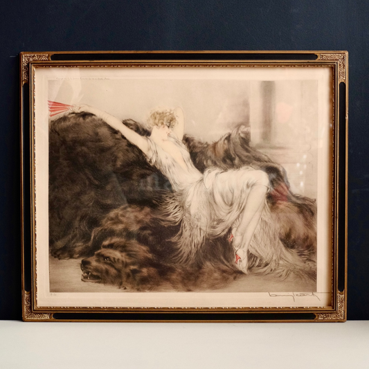 Vintage Louis Icart "Paresse"