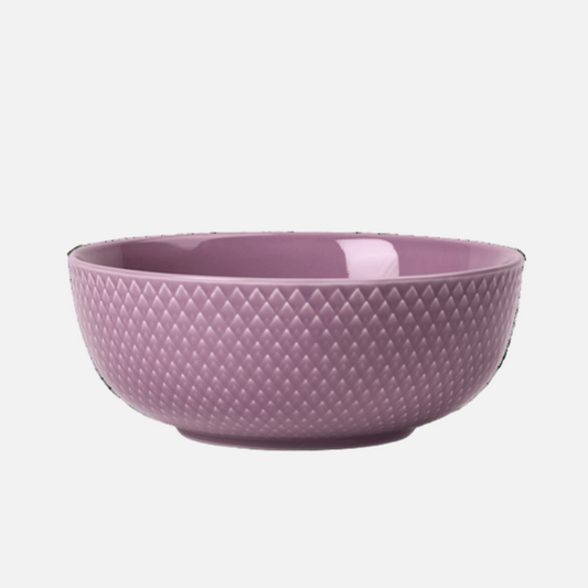 Purple textured bowl on a transparent background
